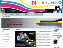 Tablet Screenshot of office-toner.com